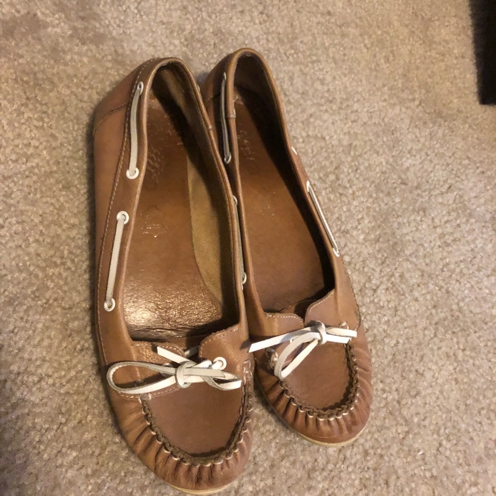 Aldo Leather Boat Shoes